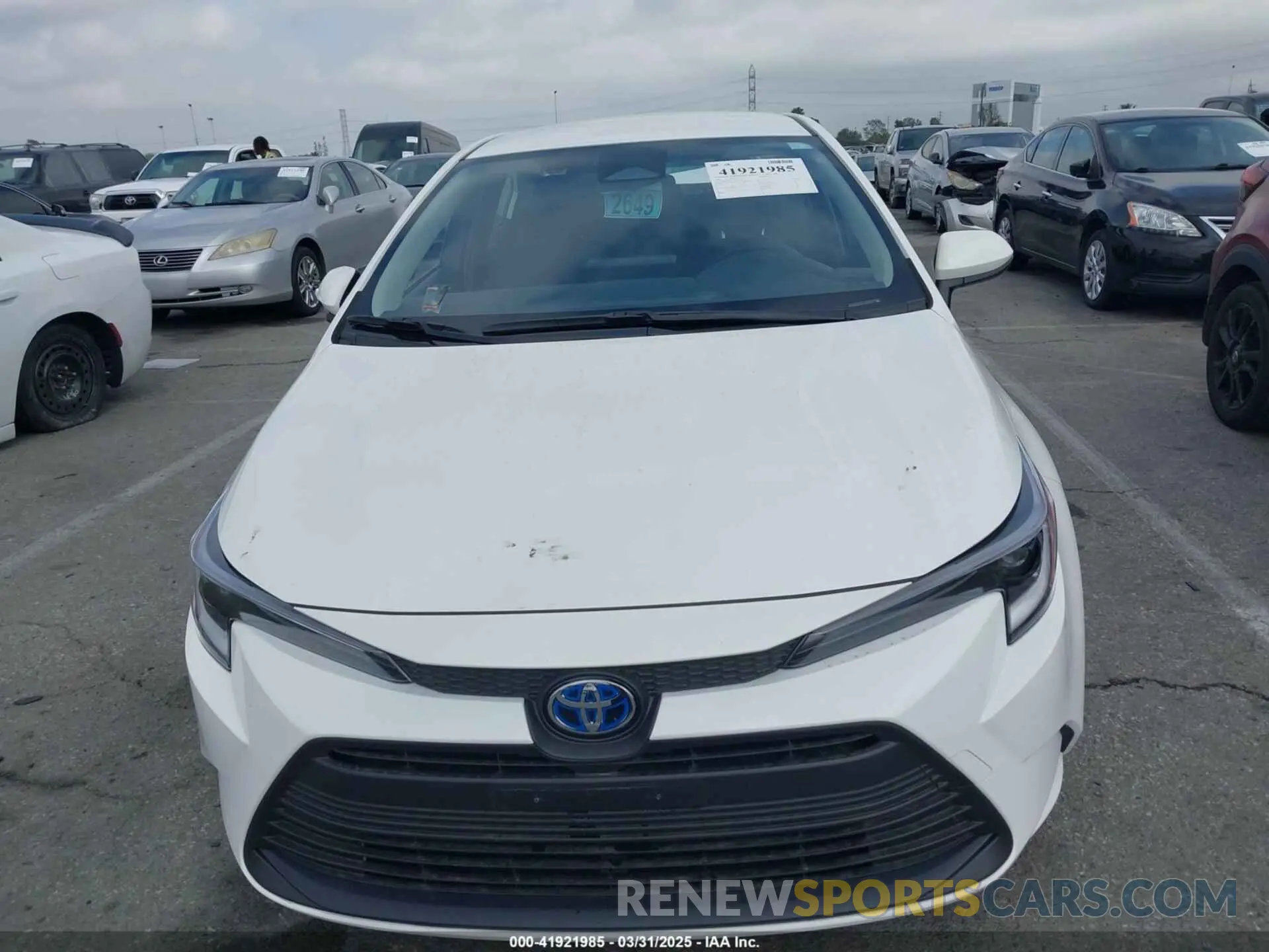 12 Фотография поврежденного автомобиля JTDBCMFE6S3074311 TOYOTA COROLLA 2025