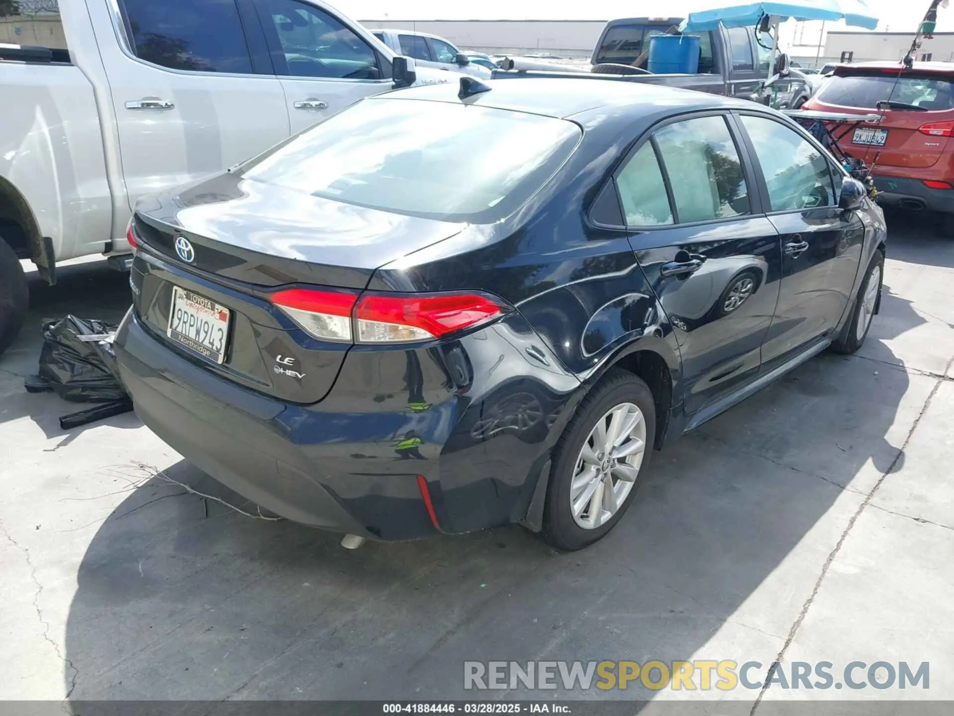 4 Фотография поврежденного автомобиля JTDBCMFE6S3078133 TOYOTA COROLLA 2025