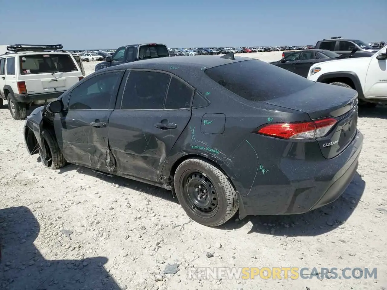 2 Фотография поврежденного автомобиля JTDBCMFE6S3080769 TOYOTA COROLLA 2025