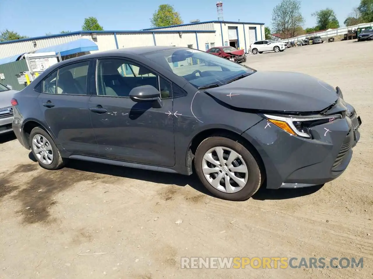 4 Photograph of a damaged car JTDBCMFE6S3084479 TOYOTA COROLLA 2025