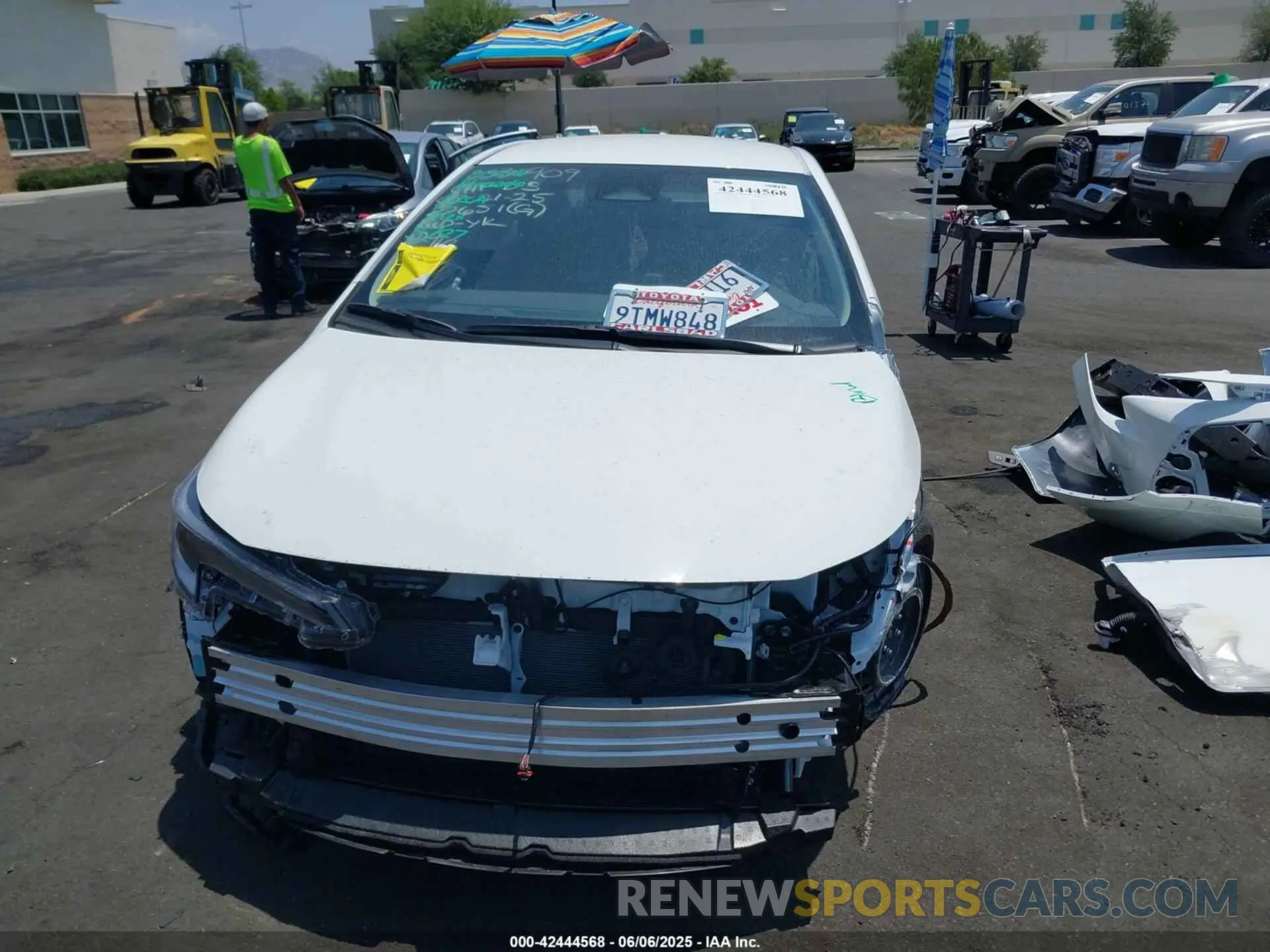 13 Photograph of a damaged car JTDBCMFE8S3090705 TOYOTA COROLLA 2025