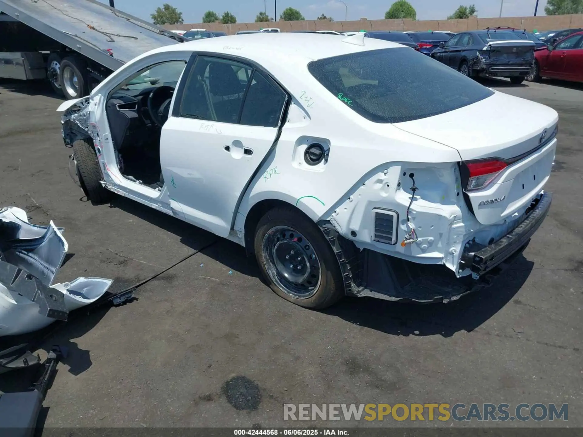 3 Photograph of a damaged car JTDBCMFE8S3090705 TOYOTA COROLLA 2025