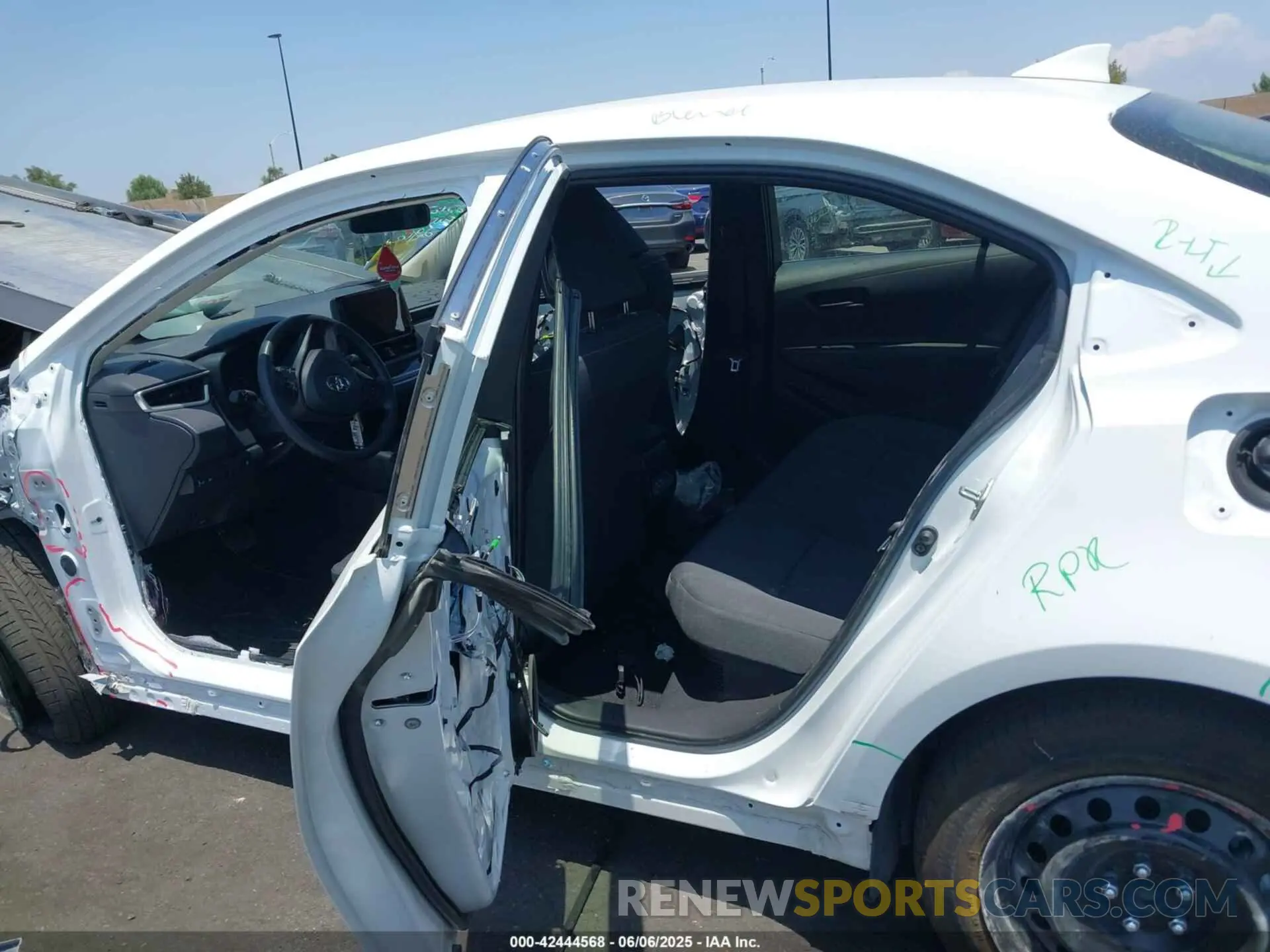 8 Photograph of a damaged car JTDBCMFE8S3090705 TOYOTA COROLLA 2025