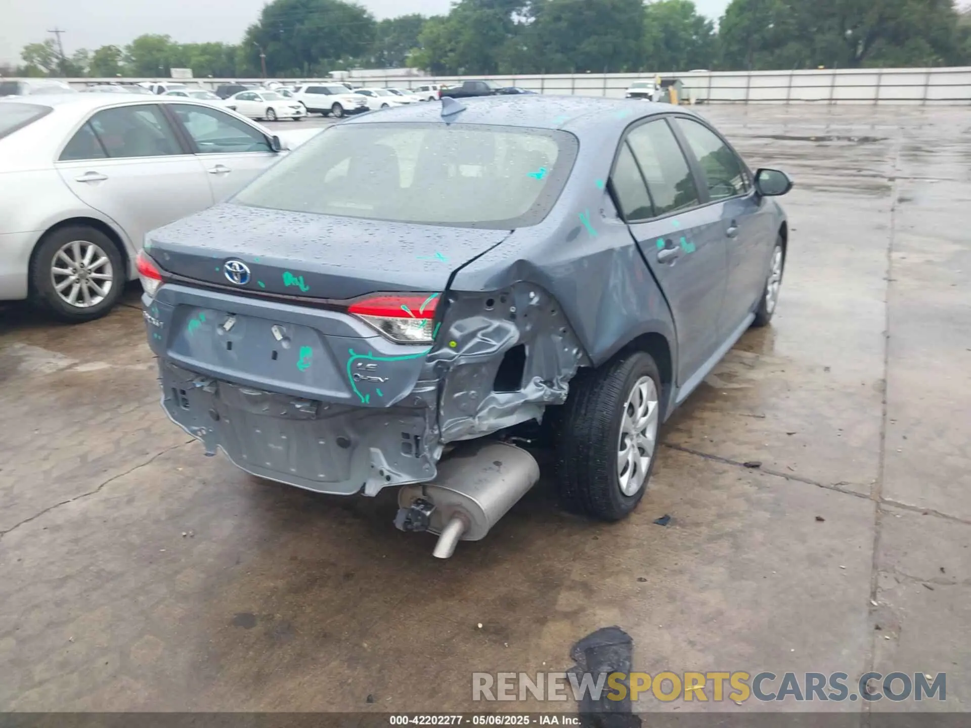 4 Фотография поврежденного автомобиля JTDBCMFEXS3085148 TOYOTA COROLLA 2025