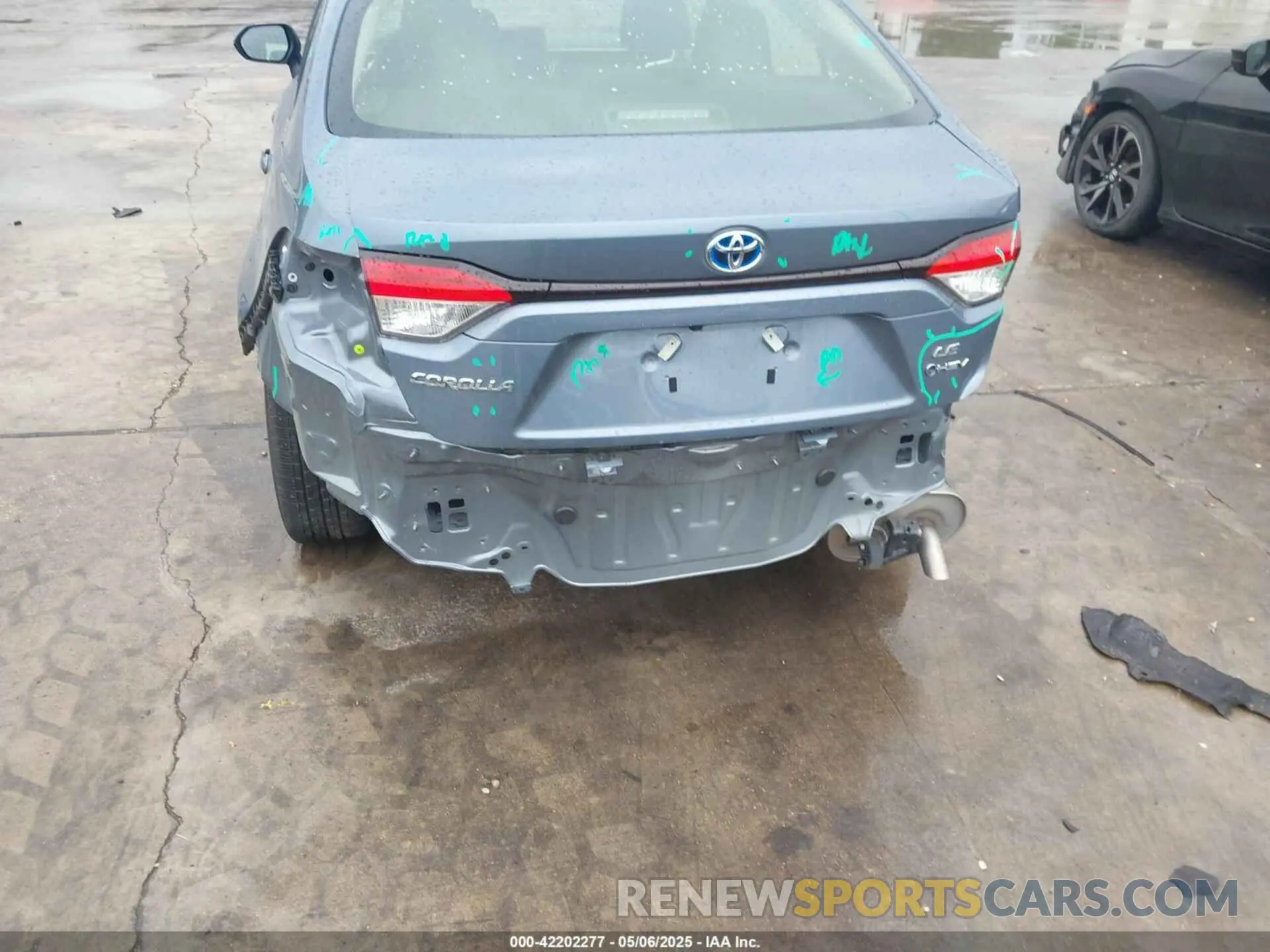 6 Фотография поврежденного автомобиля JTDBCMFEXS3085148 TOYOTA COROLLA 2025
