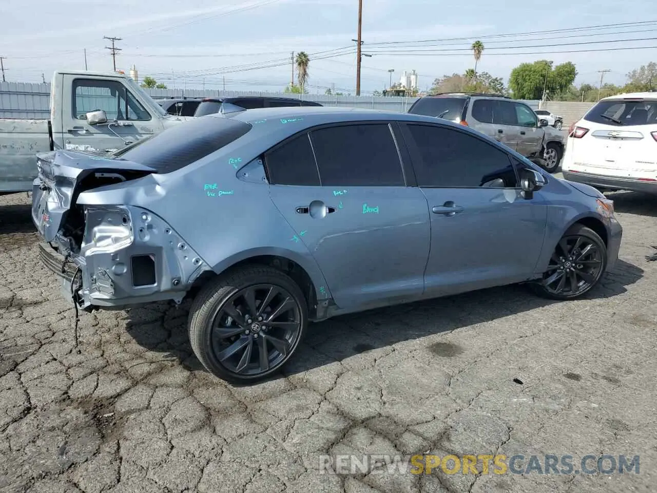 3 Фотография поврежденного автомобиля JTDBCMFEXSJ039895 TOYOTA COROLLA 2025