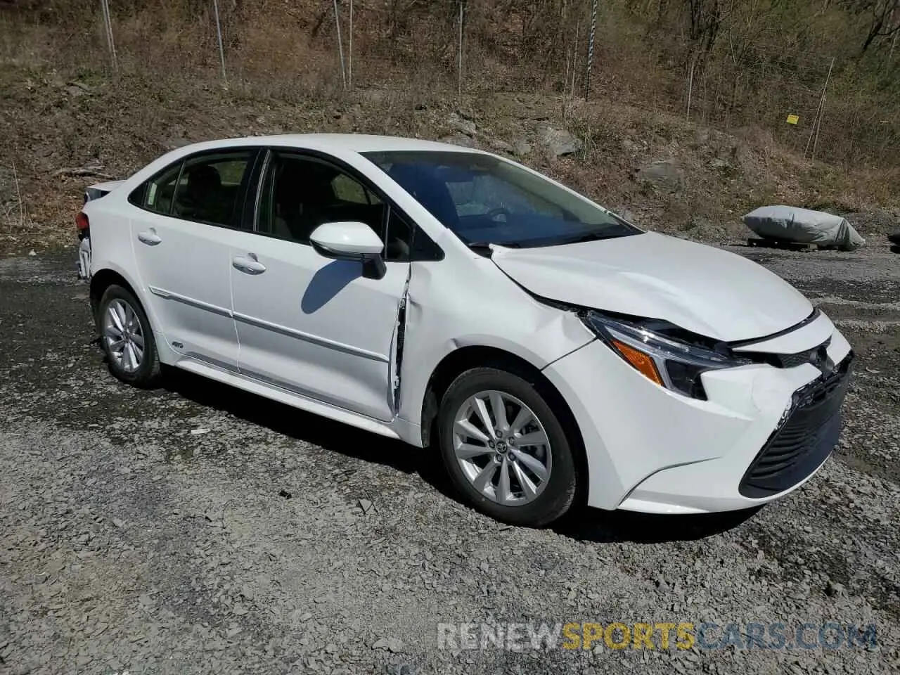 4 Photograph of a damaged car JTDBDMHE0S3017452 TOYOTA COROLLA 2025