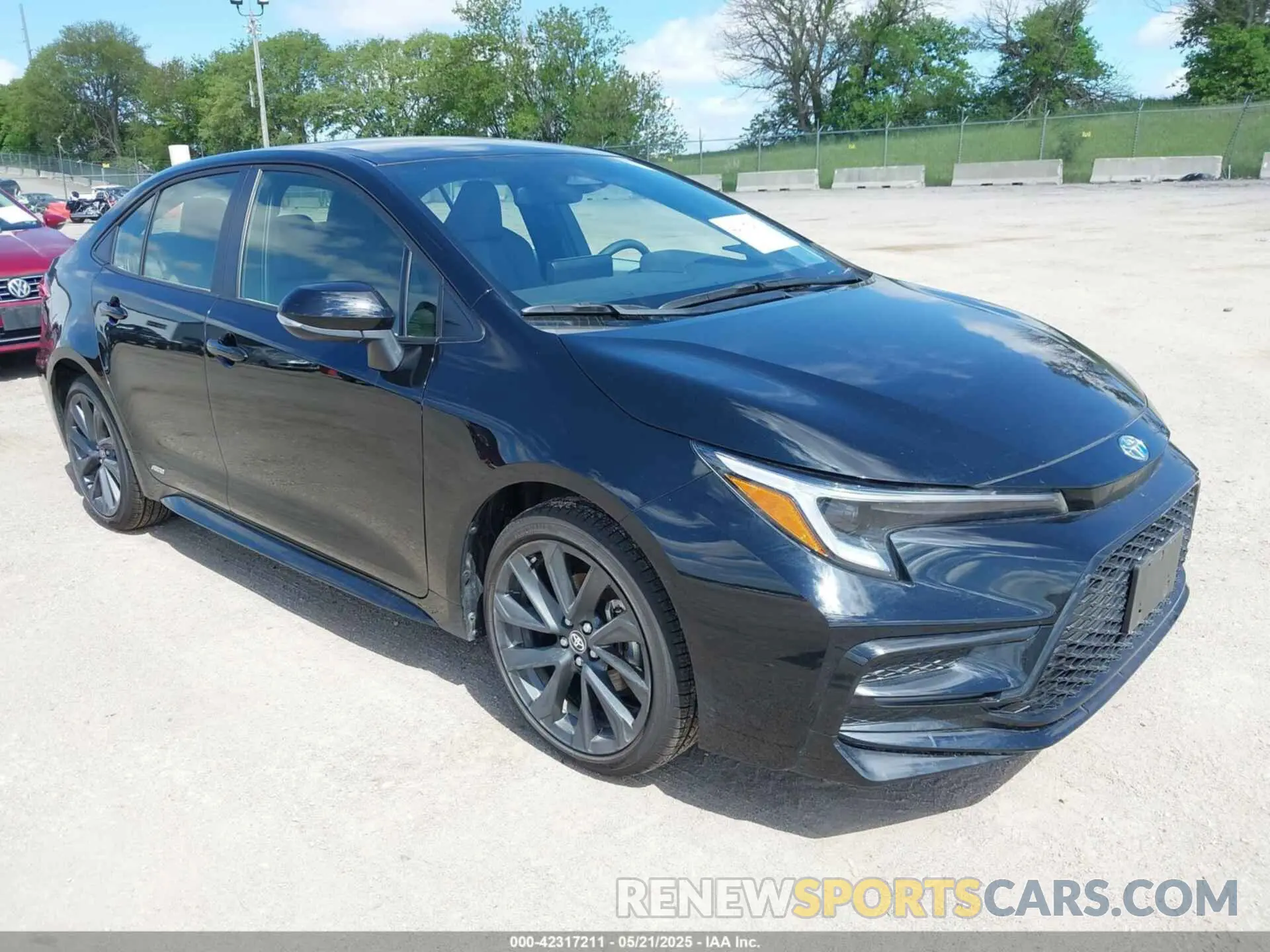 1 Photograph of a damaged car JTDBDMHE2S3018991 TOYOTA COROLLA 2025