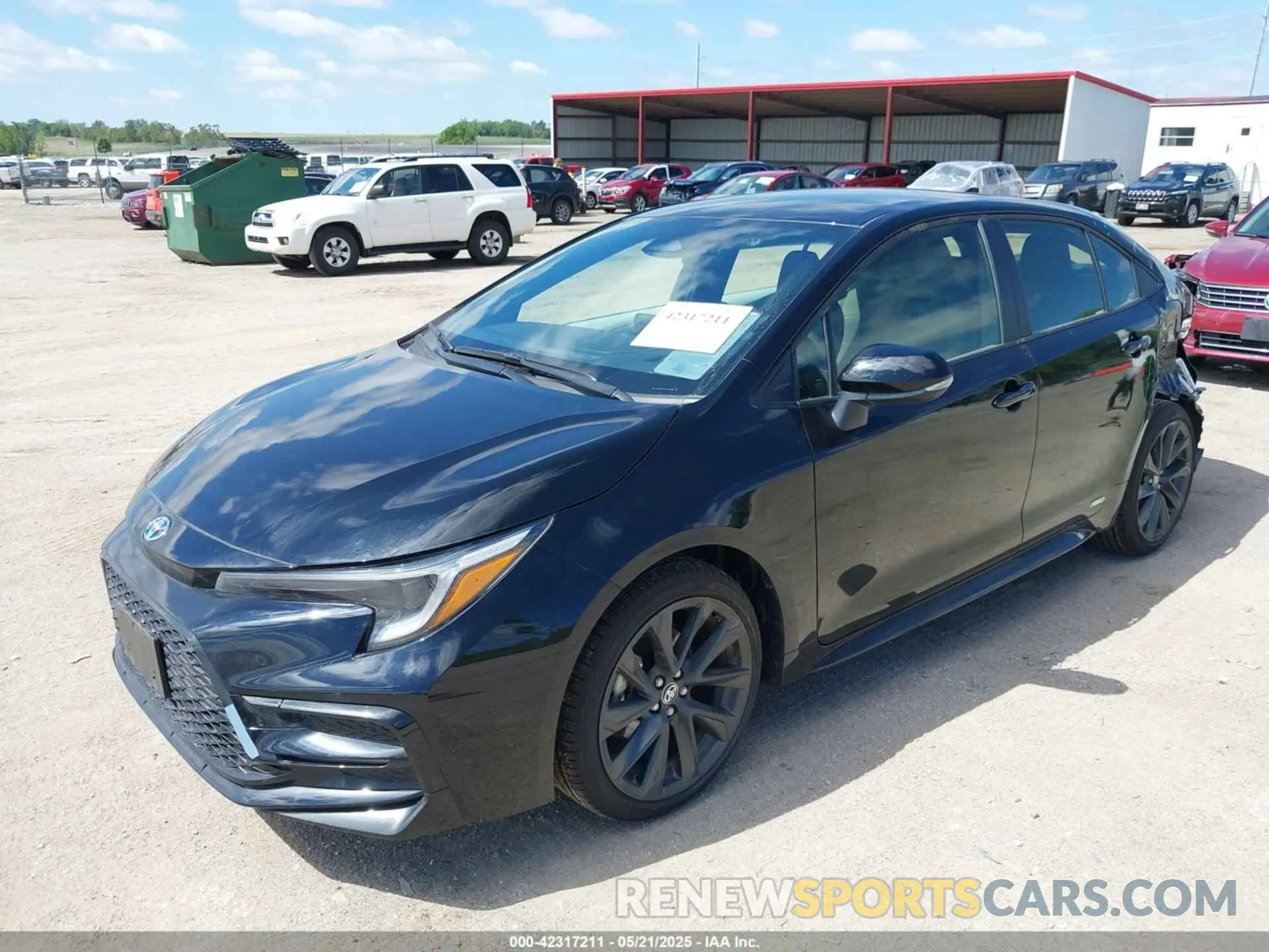 2 Photograph of a damaged car JTDBDMHE2S3018991 TOYOTA COROLLA 2025