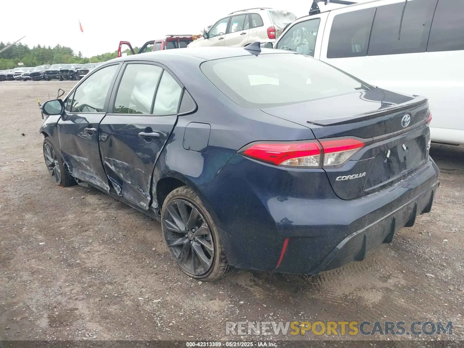 3 Фотография поврежденного автомобиля JTDBDMHEXS3017426 TOYOTA COROLLA 2025