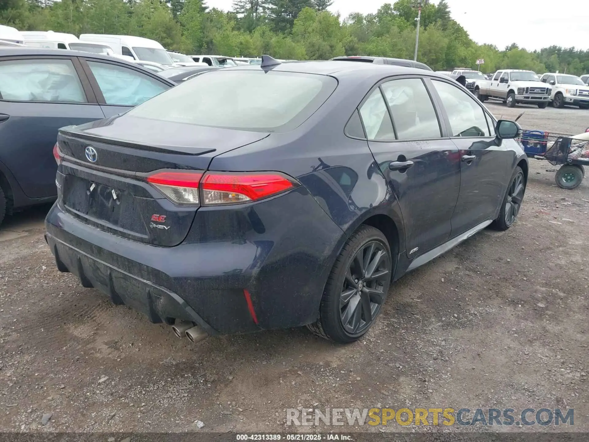 4 Фотография поврежденного автомобиля JTDBDMHEXS3017426 TOYOTA COROLLA 2025