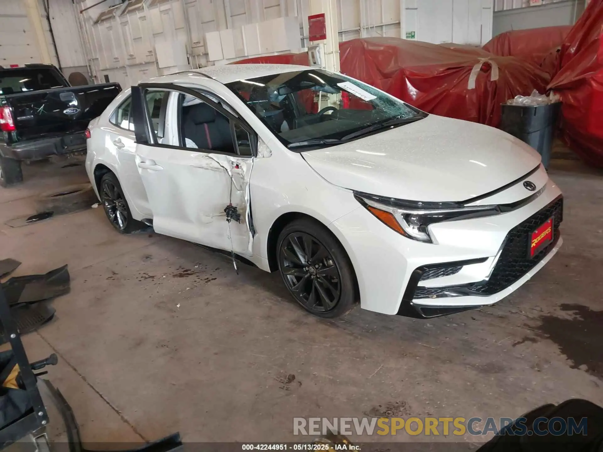 1 Photograph of a damaged car JTDS4MCE2SJ108564 TOYOTA COROLLA 2025