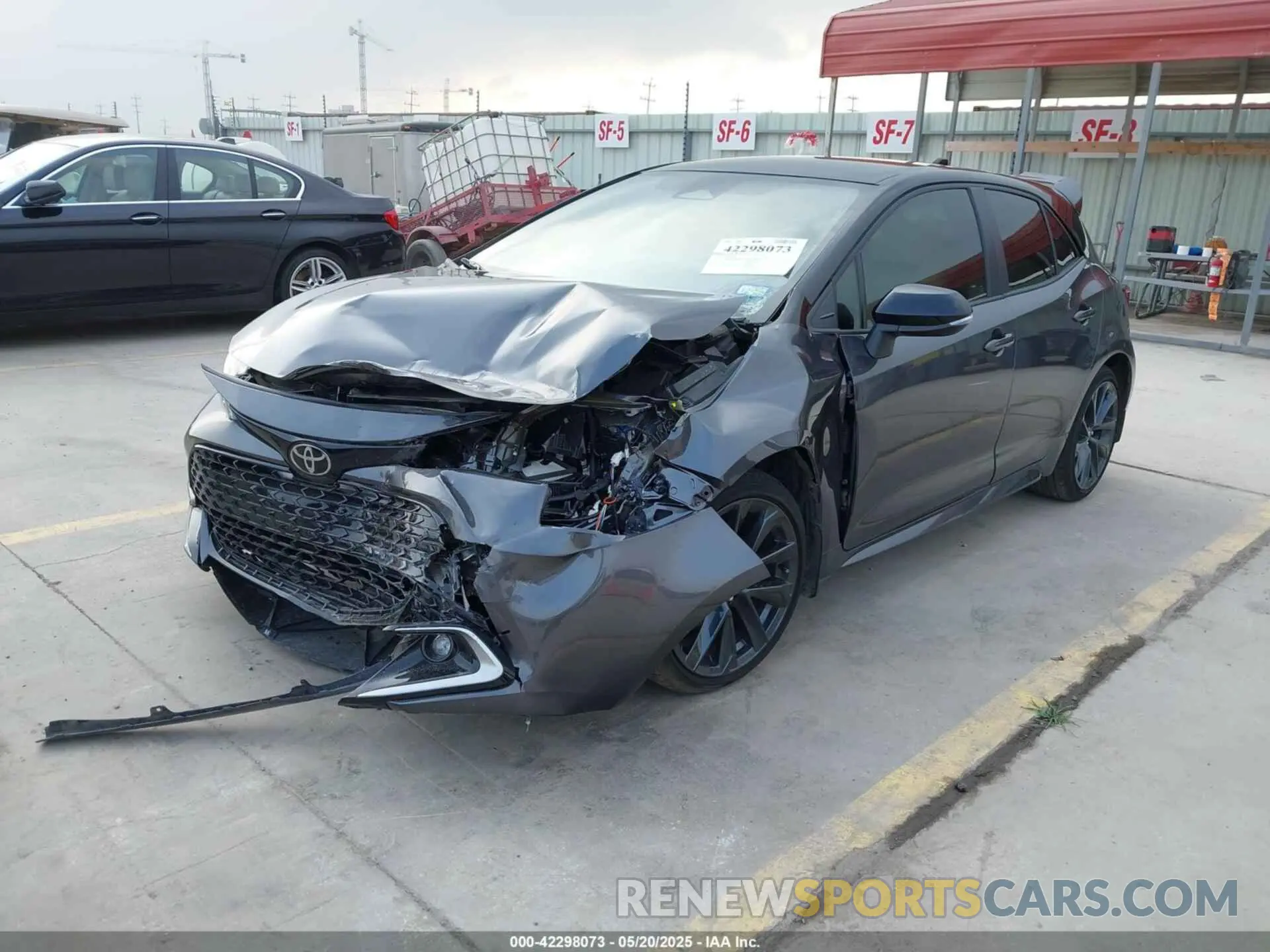 2 Фотография поврежденного автомобиля JTNC4MBE4S3242238 TOYOTA COROLLA 2025