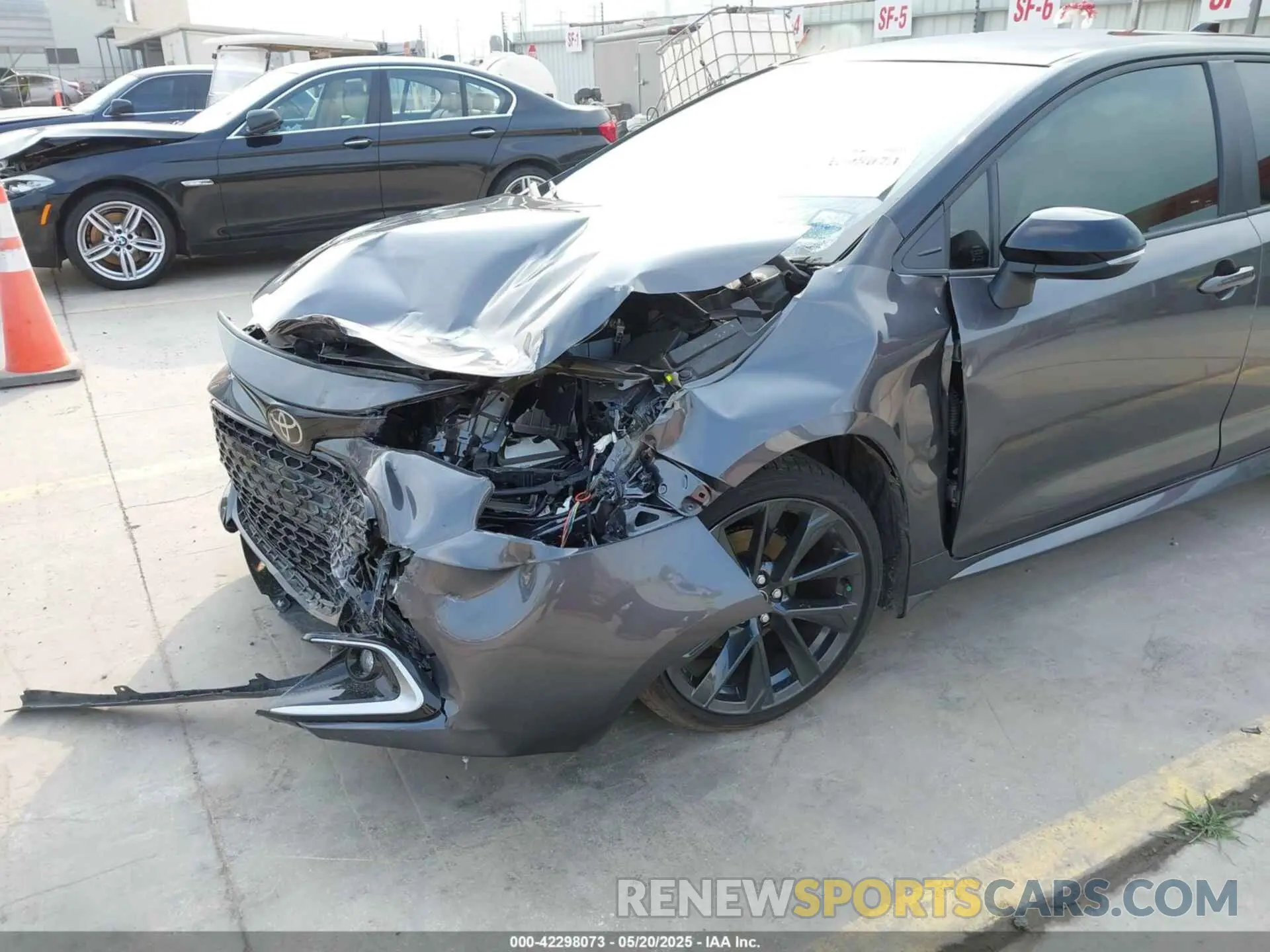 6 Фотография поврежденного автомобиля JTNC4MBE4S3242238 TOYOTA COROLLA 2025
