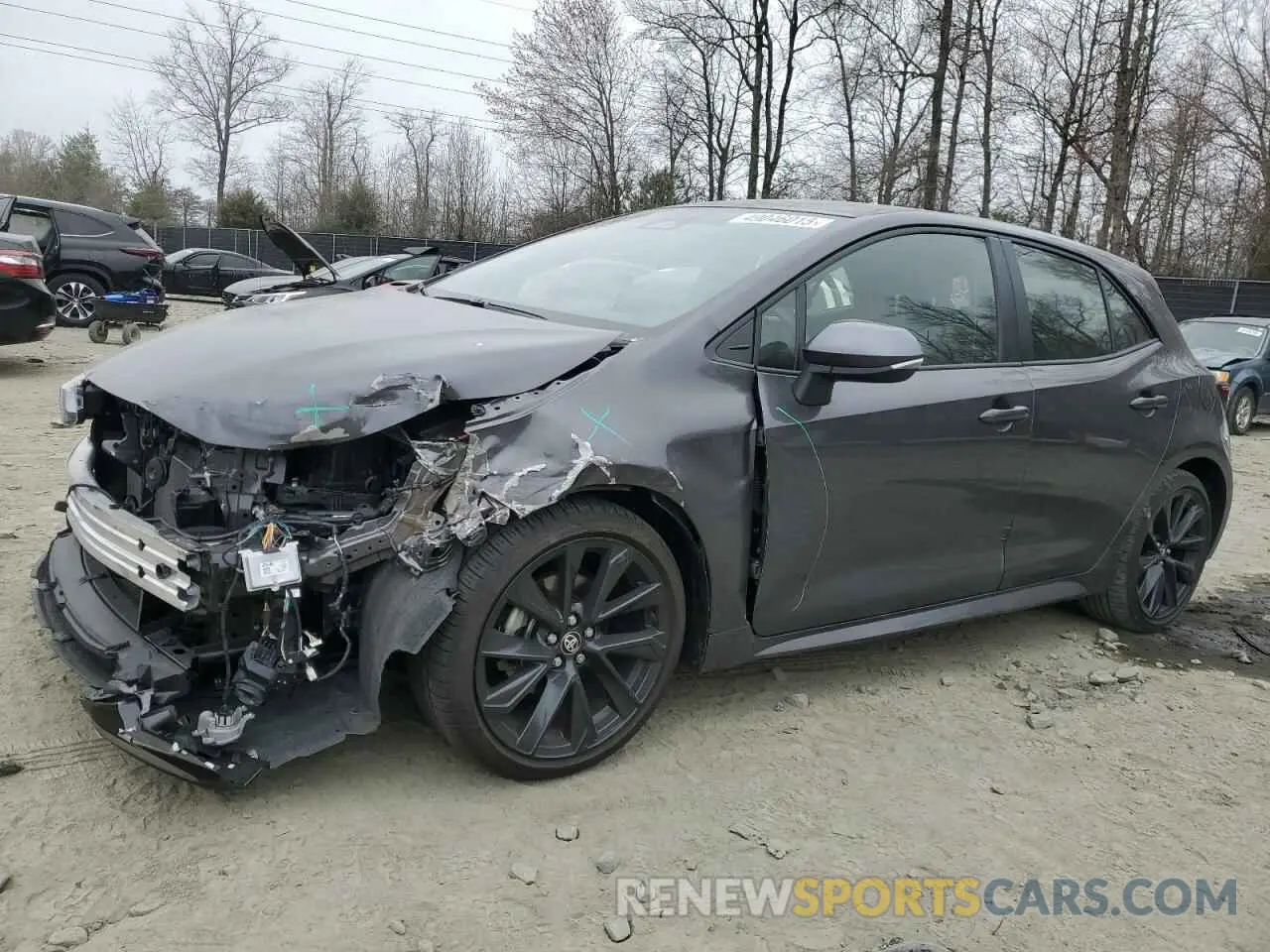 1 Photograph of a damaged car JTNC4MBE5S3237369 TOYOTA COROLLA 2025