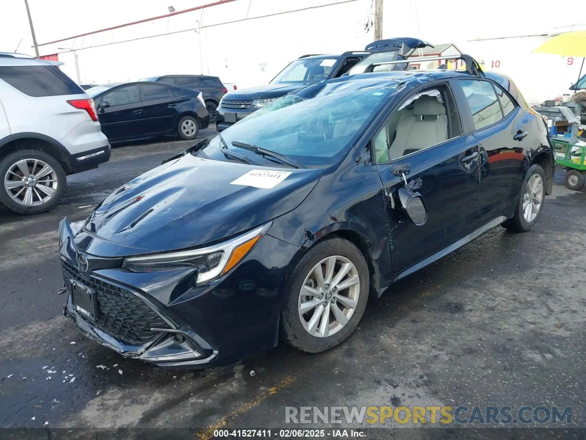 2 Фотография поврежденного автомобиля JTND4MBE0S3239051 TOYOTA COROLLA 2025