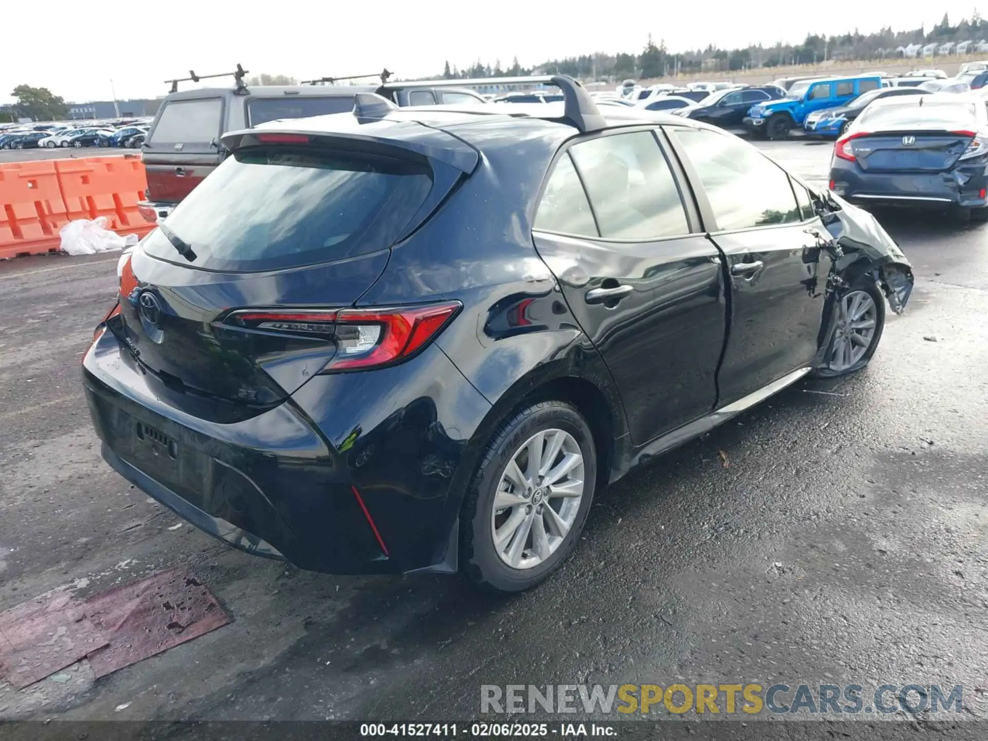 4 Фотография поврежденного автомобиля JTND4MBE0S3239051 TOYOTA COROLLA 2025
