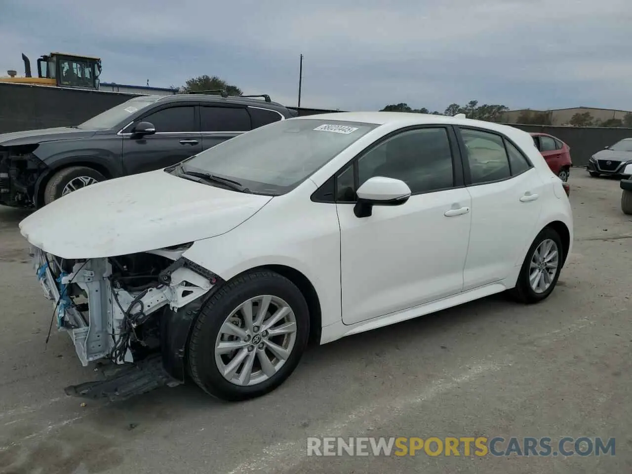1 Photograph of a damaged car JTND4MBE4S3235004 TOYOTA COROLLA 2025
