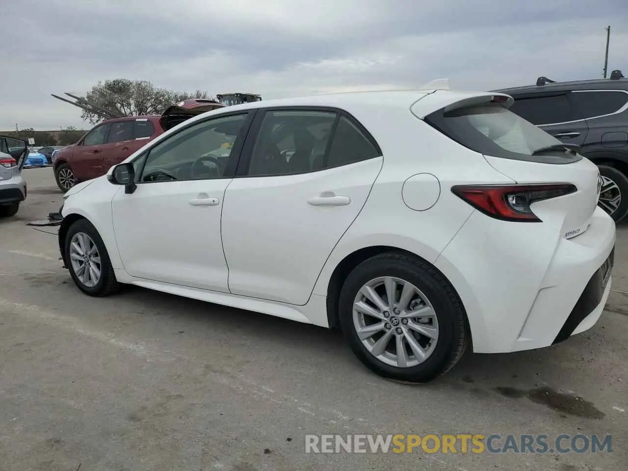 2 Photograph of a damaged car JTND4MBE4S3235004 TOYOTA COROLLA 2025