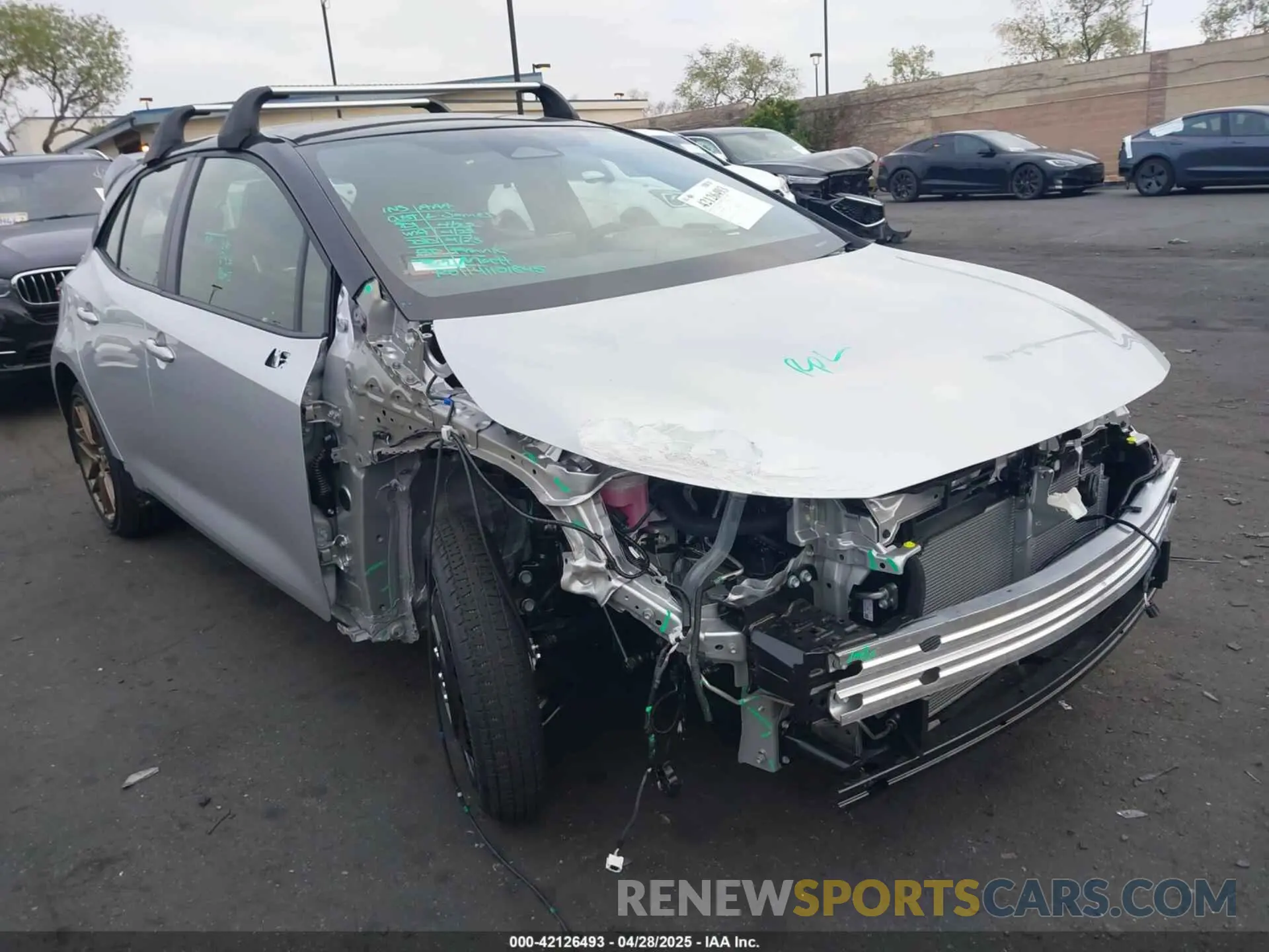 1 Photograph of a damaged car JTND4MBE4S3246133 TOYOTA COROLLA 2025