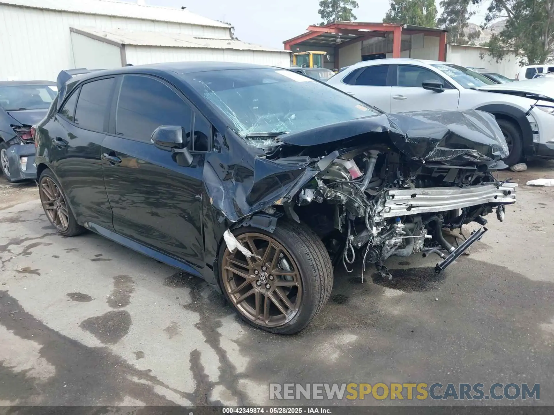 1 Photograph of a damaged car JTND4MBE7S3239306 TOYOTA COROLLA 2025