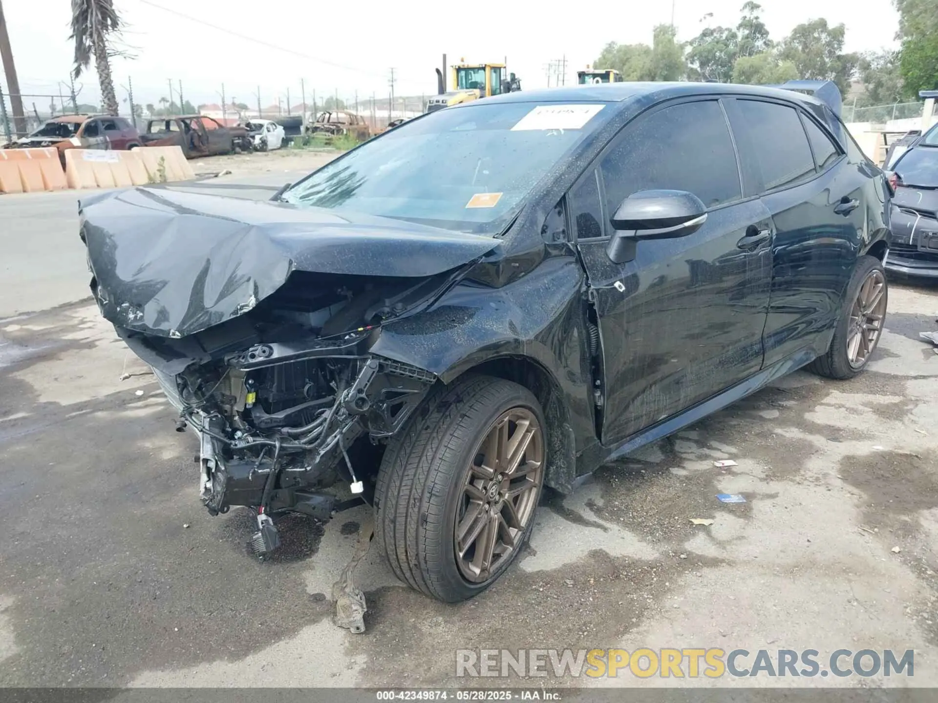 2 Photograph of a damaged car JTND4MBE7S3239306 TOYOTA COROLLA 2025
