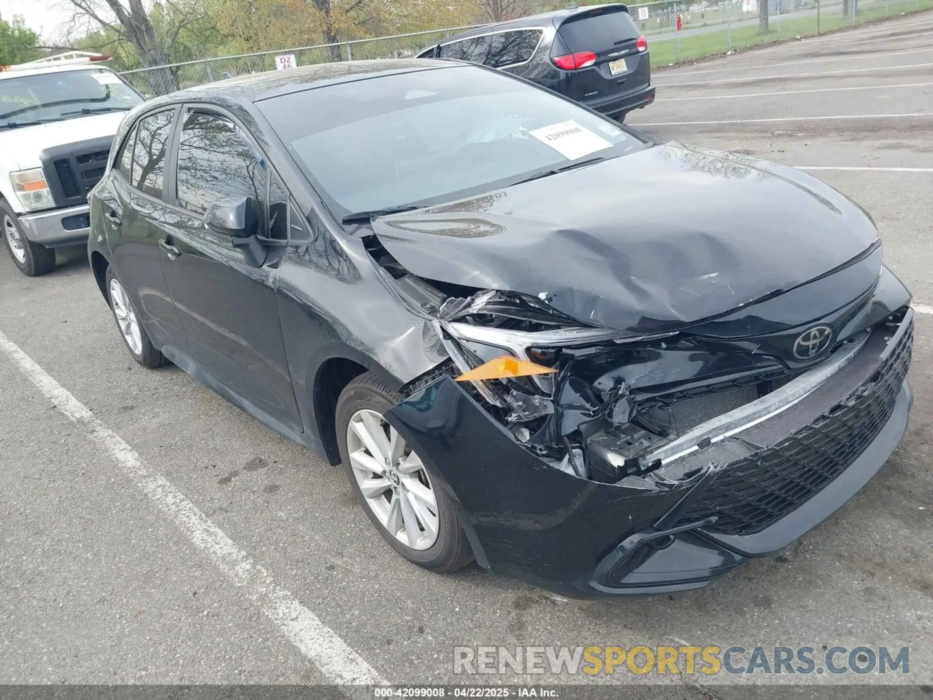 1 Photograph of a damaged car JTND4MBE8S3236298 TOYOTA COROLLA 2025