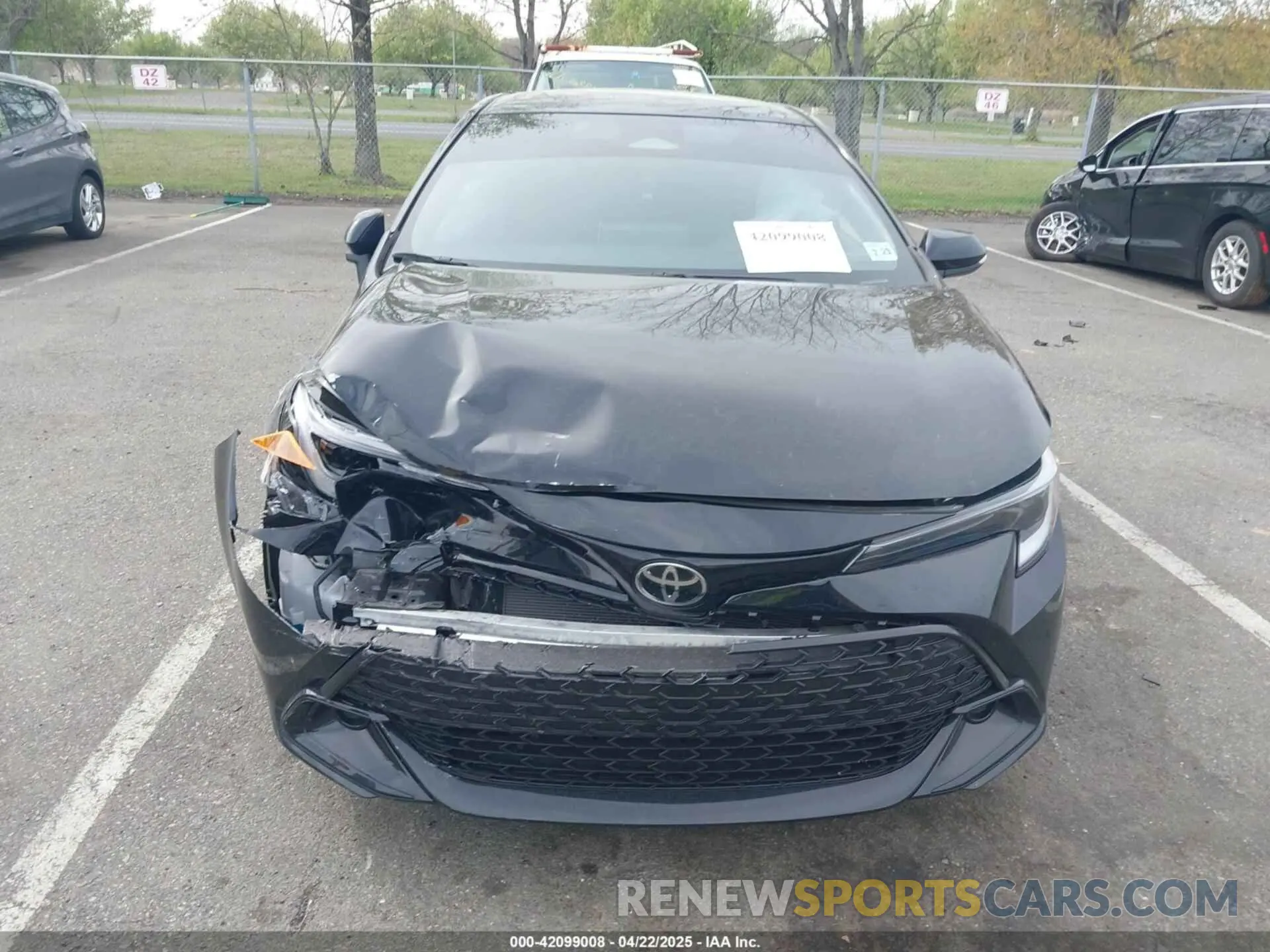 12 Photograph of a damaged car JTND4MBE8S3236298 TOYOTA COROLLA 2025