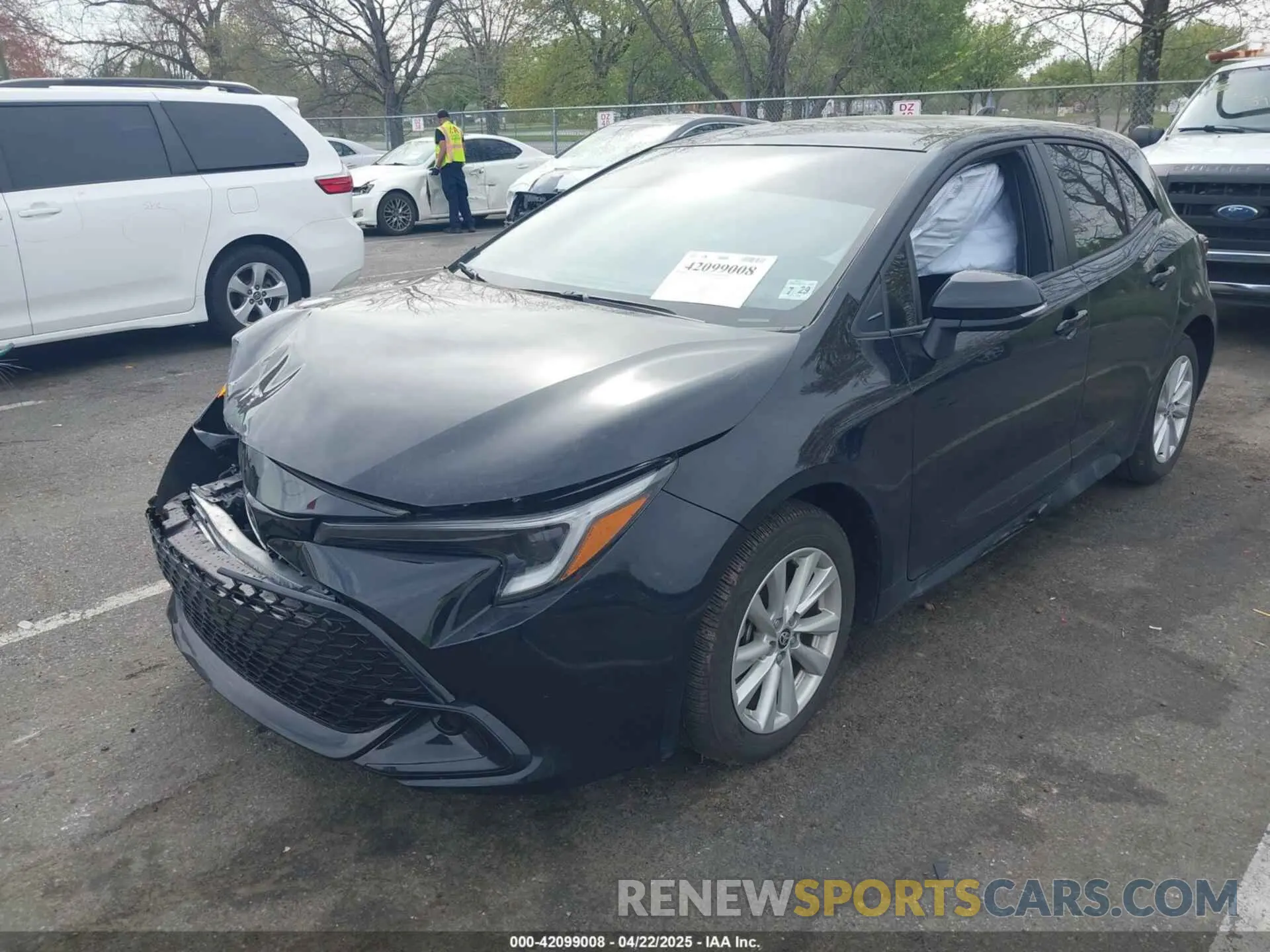 2 Photograph of a damaged car JTND4MBE8S3236298 TOYOTA COROLLA 2025