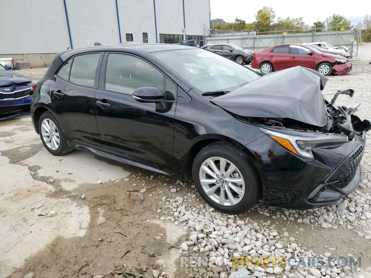 4 Фотография поврежденного автомобиля JTND4MBE9S3234561 TOYOTA COROLLA 2025