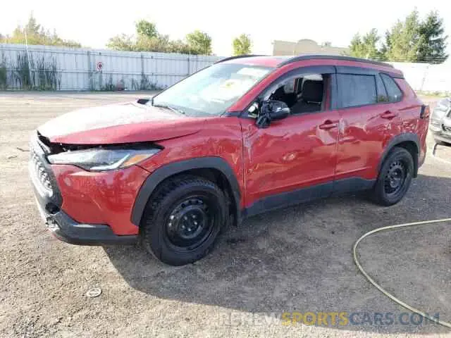 1 Фотография поврежденного автомобиля 7MUBAABG3NV042498 TOYOTA COROLLA CR 2022