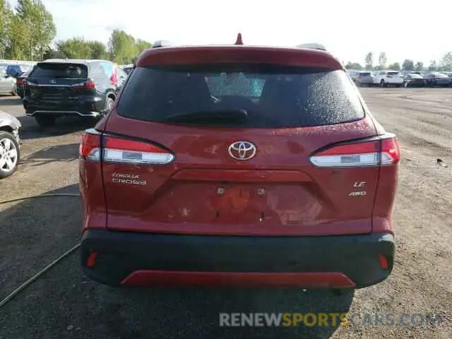 6 Фотография поврежденного автомобиля 7MUBAABG3NV042498 TOYOTA COROLLA CR 2022