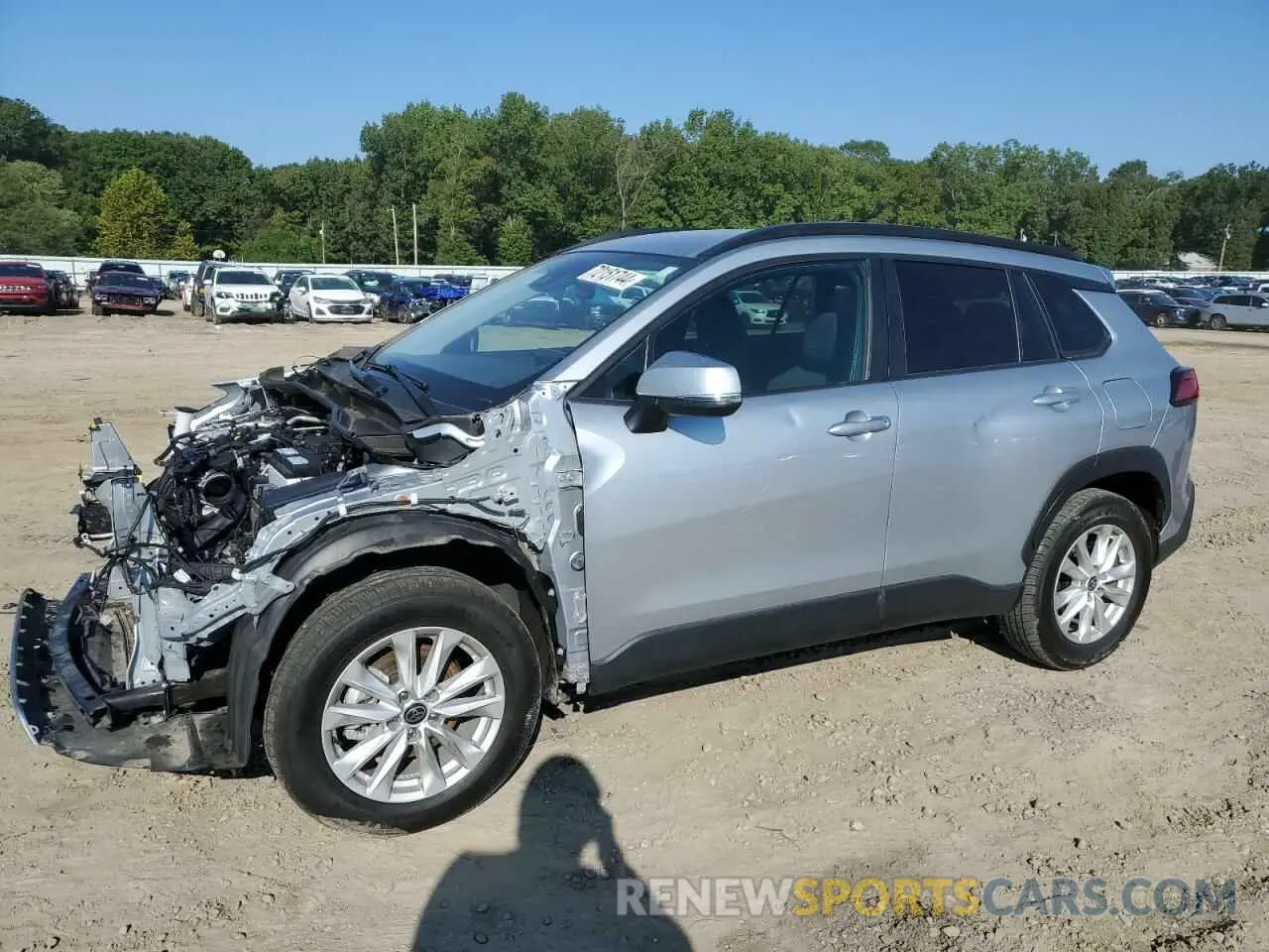 1 Photograph of a damaged car 7MUCAAAG0NV010646 TOYOTA COROLLA CR 2022