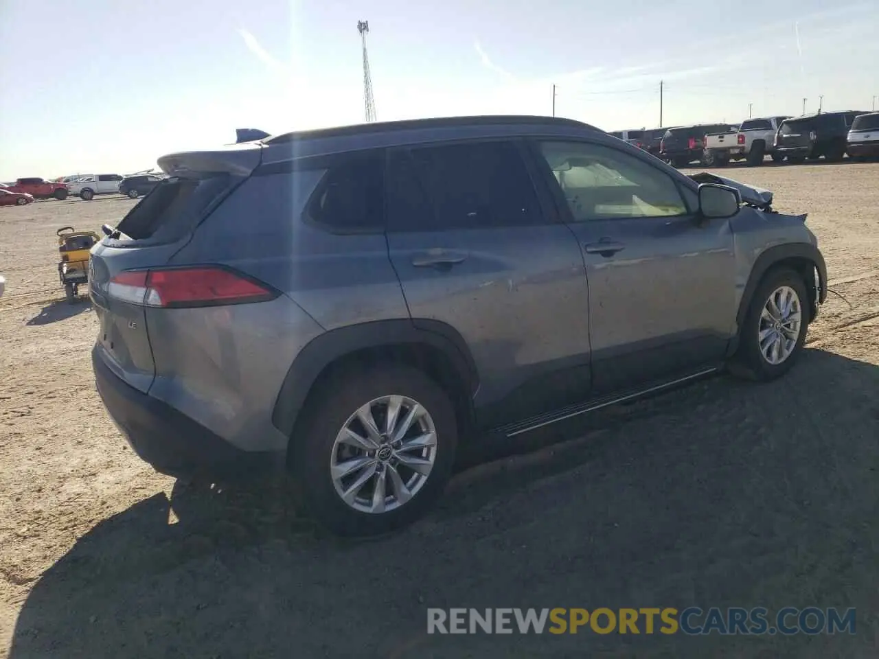 3 Photograph of a damaged car 7MUCAAAG1NV007786 TOYOTA COROLLA CR 2022