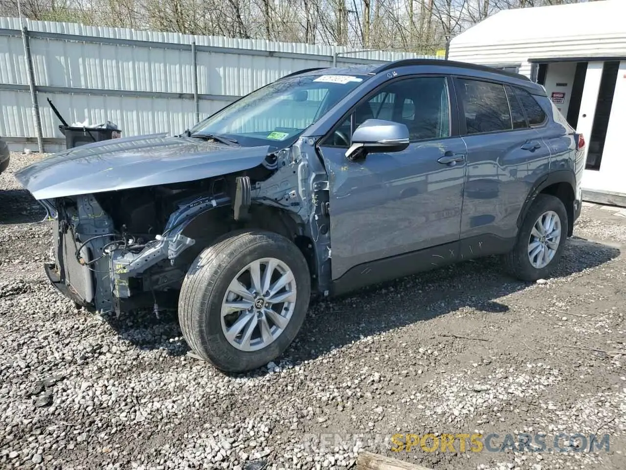 1 Photograph of a damaged car 7MUCAAAG1NV019209 TOYOTA COROLLA CR 2022