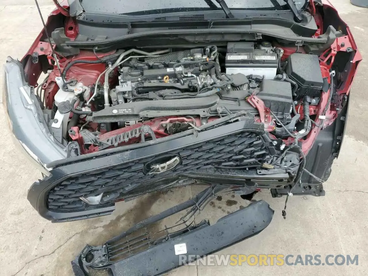 11 Фотография поврежденного автомобиля 7MUCAAAG3NV035833 TOYOTA COROLLA CR 2022