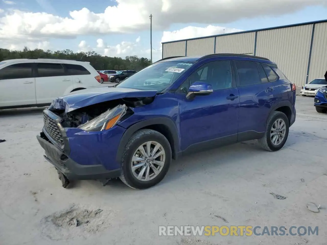 1 Photograph of a damaged car 7MUCAAAG9NV004487 TOYOTA COROLLA CR 2022