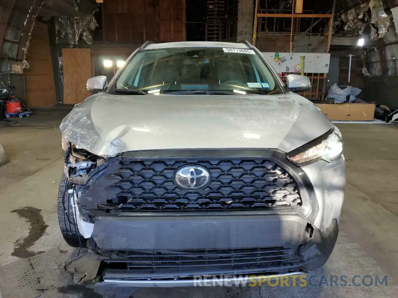 5 Фотография поврежденного автомобиля 7MUCAABGXNV020180 TOYOTA COROLLA CR 2022