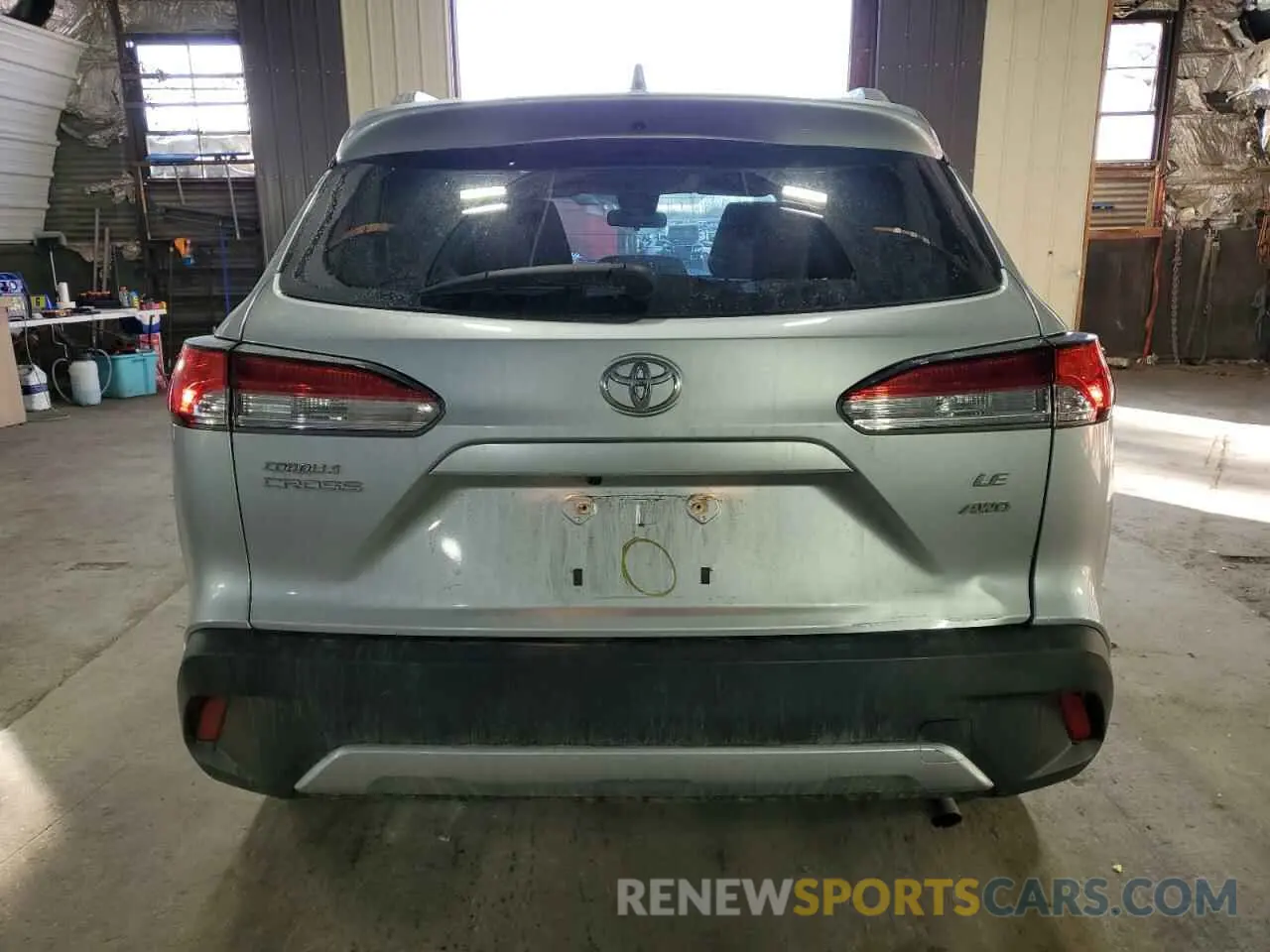 6 Фотография поврежденного автомобиля 7MUCAABGXNV020180 TOYOTA COROLLA CR 2022