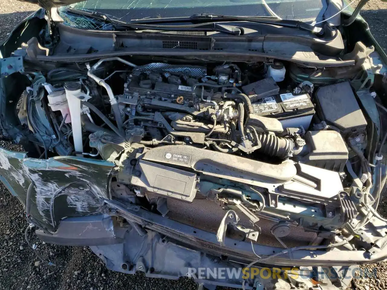 12 Фотография поврежденного автомобиля 7MUCAABGXNV024536 TOYOTA COROLLA CR 2022