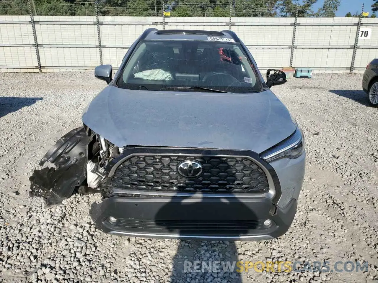 5 Photograph of a damaged car 7MUDAAAG4NV009309 TOYOTA COROLLA CR 2022