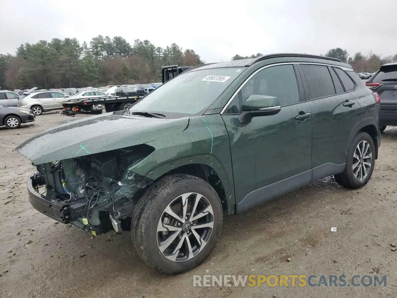 1 Photograph of a damaged car 7MUDAABG0NV015106 TOYOTA COROLLA CR 2022