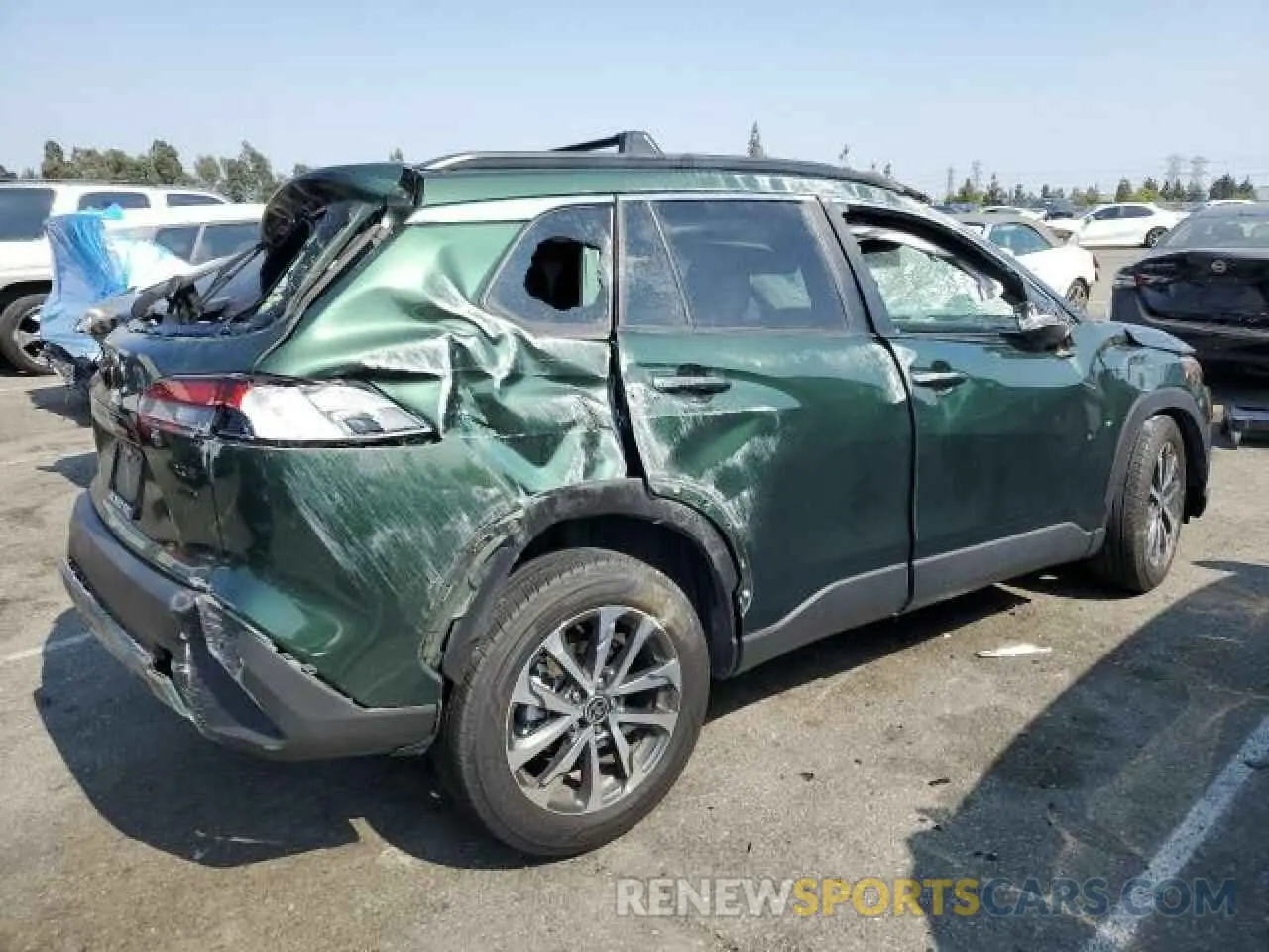 3 Photograph of a damaged car 7MUDAABG9NV007392 TOYOTA COROLLA CR 2022