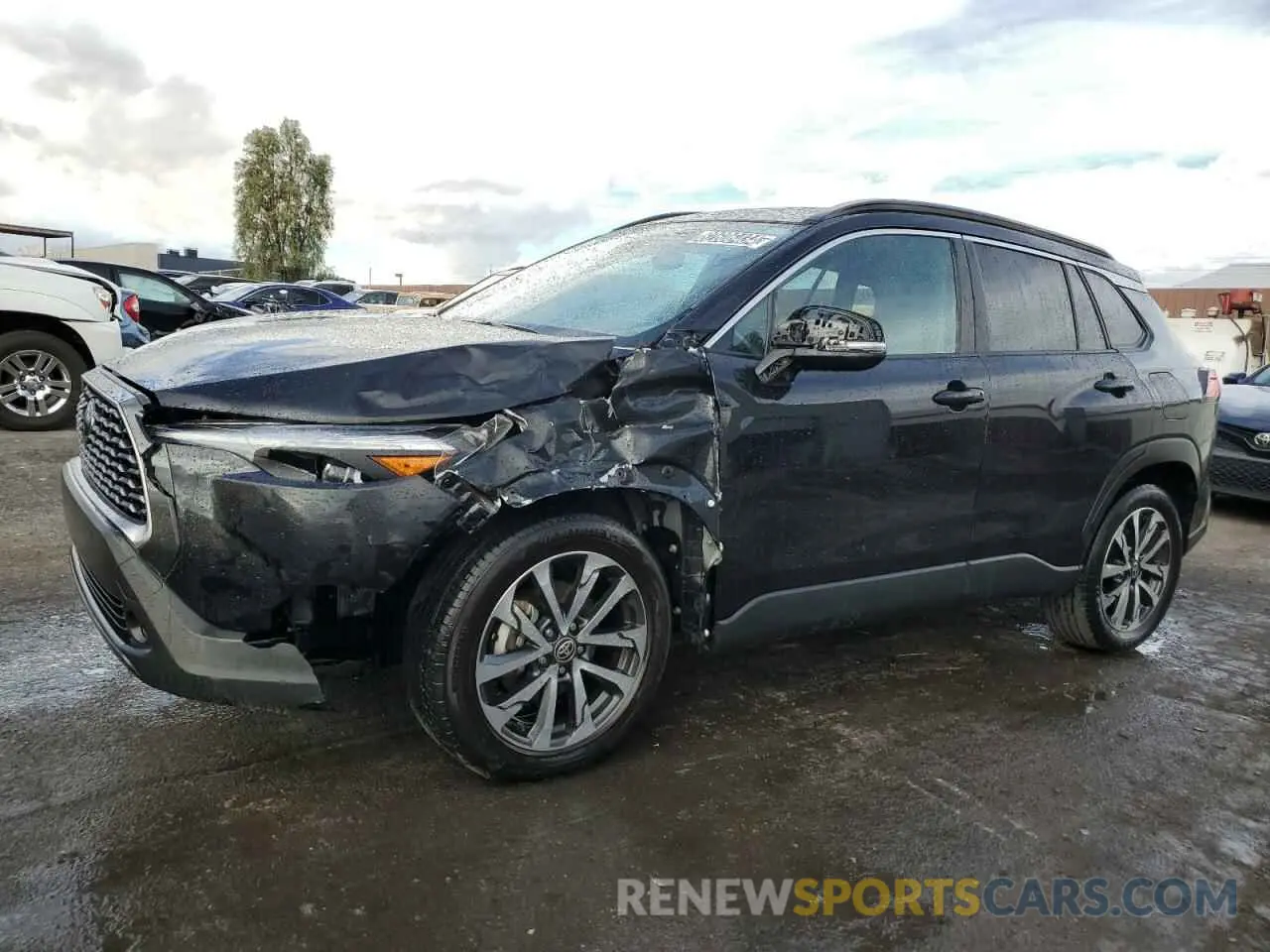 1 Photograph of a damaged car 7MUEAABG2NV038441 TOYOTA COROLLA CR 2022