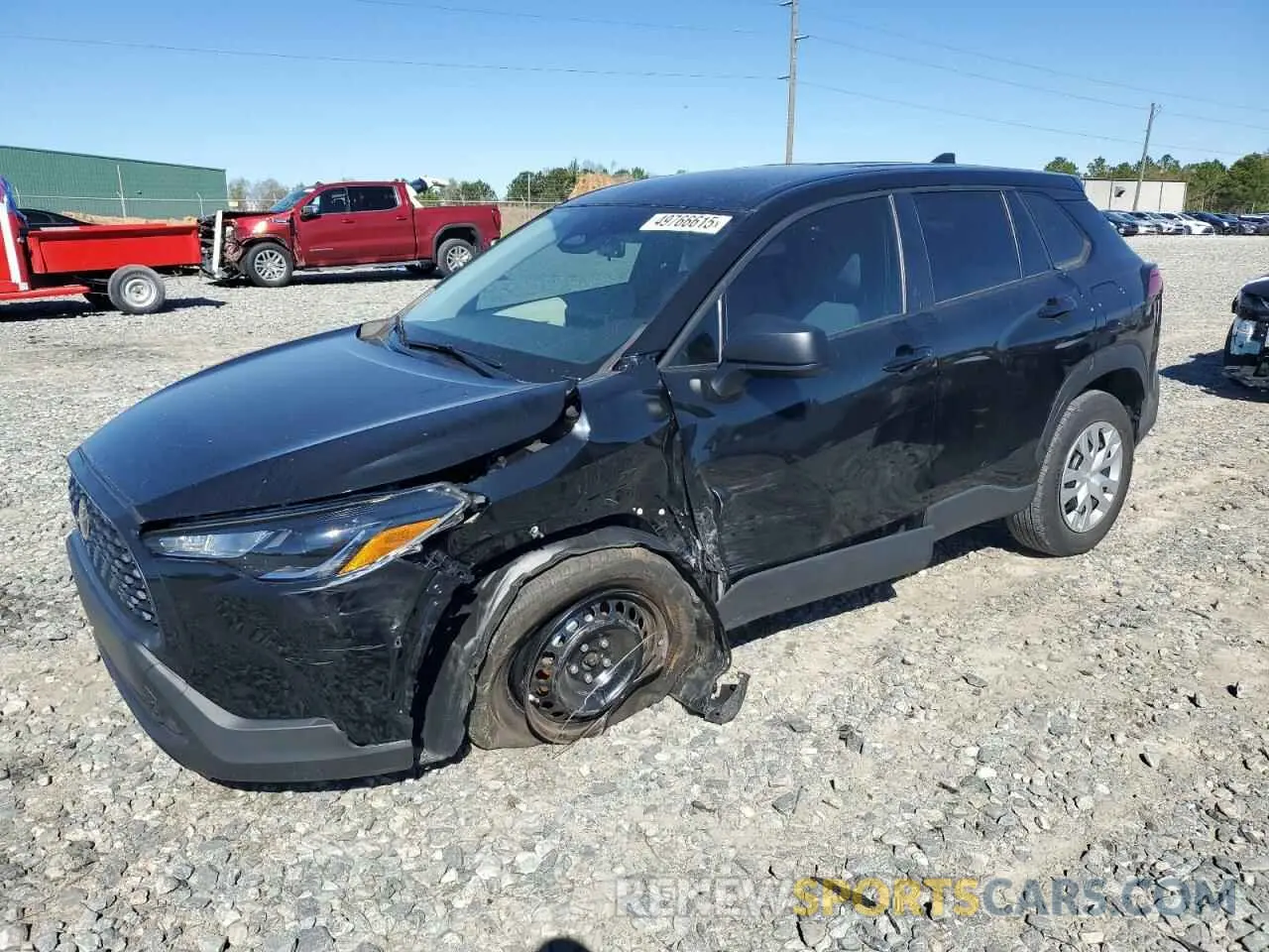 1 Photograph of a damaged car 7MUAAAAG3PV048334 TOYOTA COROLLA CR 2023