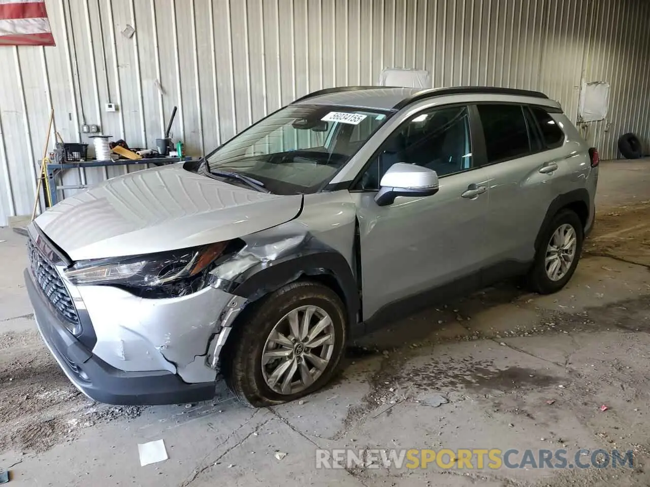 1 Photograph of a damaged car 7MUCAAAG3PV064896 TOYOTA COROLLA CR 2023
