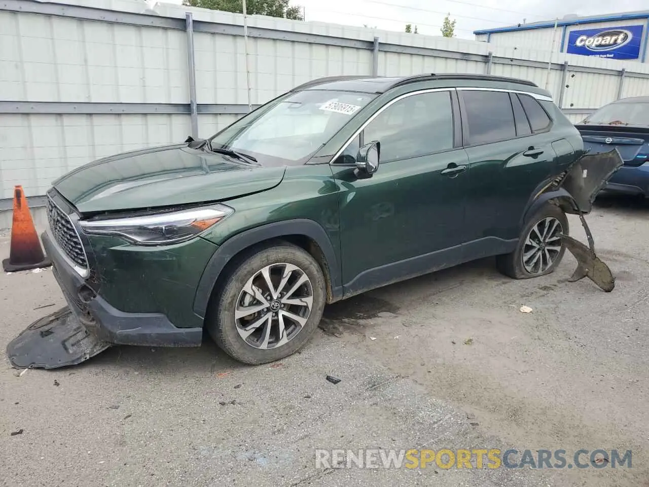 1 Фотография поврежденного автомобиля 7MUDAAAG4PV038098 TOYOTA COROLLA CR 2023