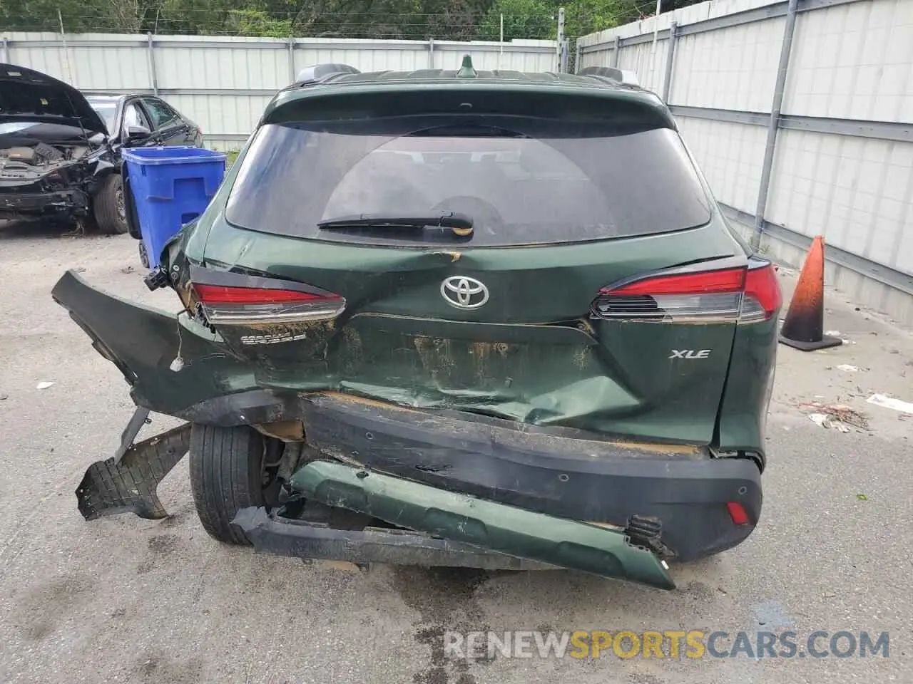 6 Фотография поврежденного автомобиля 7MUDAAAG4PV038098 TOYOTA COROLLA CR 2023