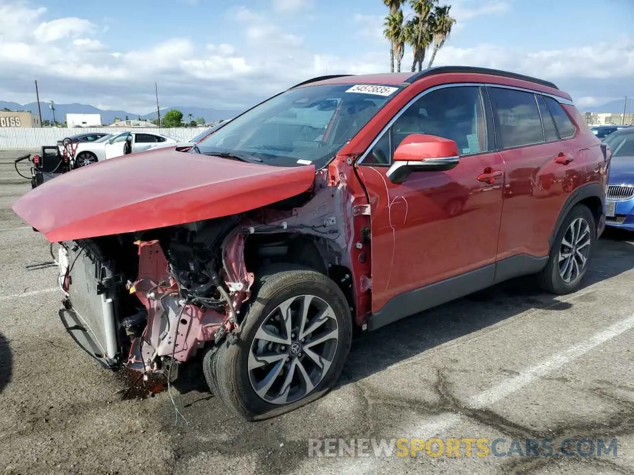 1 Photograph of a damaged car 7MUDAABG5PV054275 TOYOTA COROLLA CR 2023