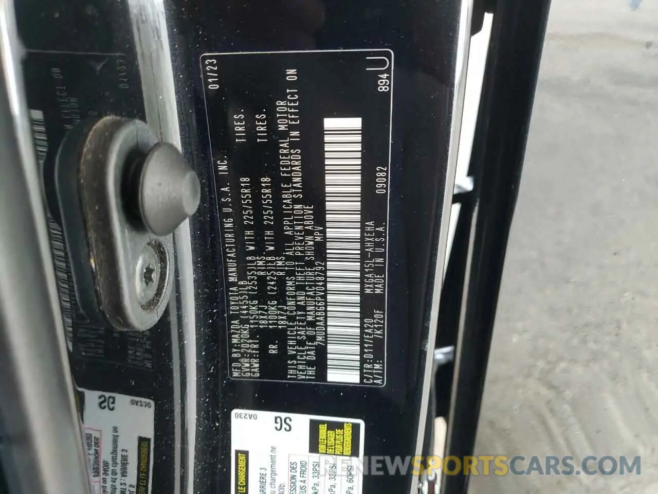 14 Фотография поврежденного автомобиля 7MUDAABG6PV048792 TOYOTA COROLLA CR 2023